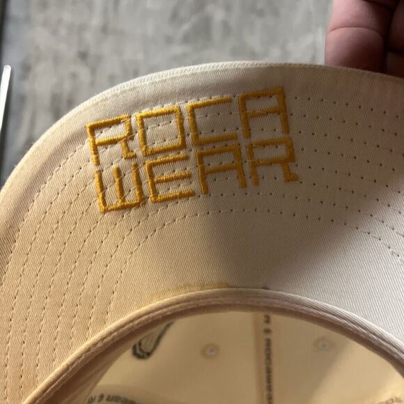 ROCAWEAR ROCA WEAR JAY Z JEANS POLO FITTED BALL CAP HAT Sz 8 Vintage - Picture 4 of 7
